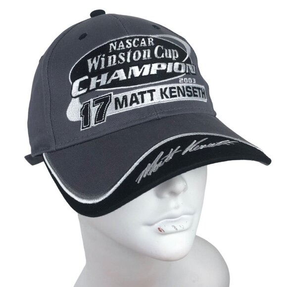 Matt Kenseth #17 Nascar Hat Winston Cup Champion 2003 Smirnoff Ice Roush Racing - Picture 7 of 16